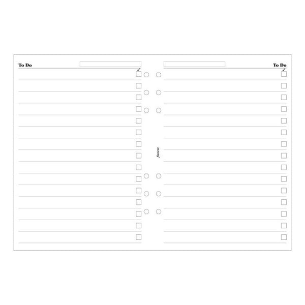 Filofax A5 To Do (B342211)
