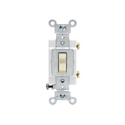 Leviton Mfg S07-CS120-02I Ivory Commercial Grade AC Quiet Switches Toggle