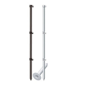 Markers Smart Pole Replacement Pole, Black (1 Each)