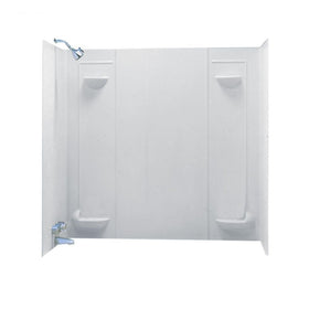 Swanstone TF-57-010 Veritek Five Panel Tub Wall Kit, White Finish