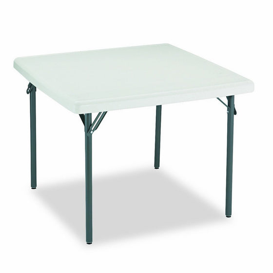 Iceberg 65273 IndestrucTable TOO Folding Table, 37" Square, Platinum (Made in USA)