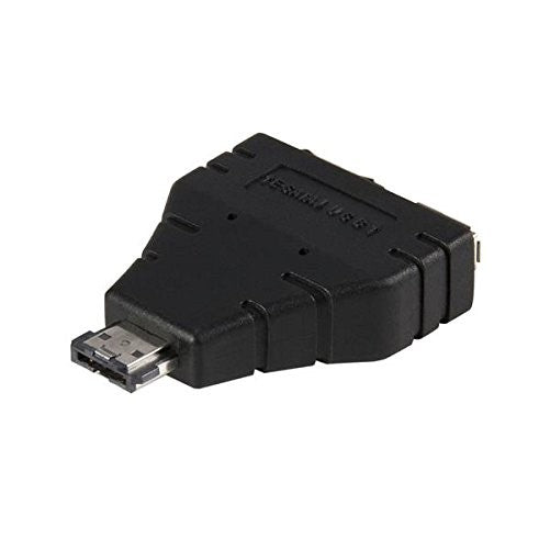 StarTech Power eSATA to eSATA and USB Adapter - M/F (ESATAUSBBO)