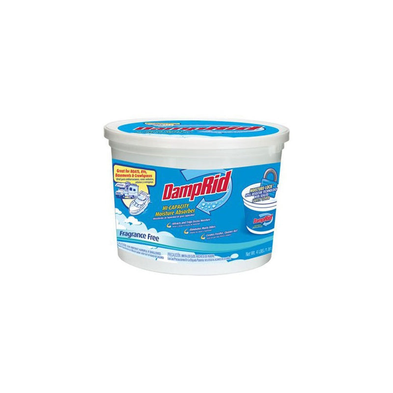 DampRid FG50T Hi-Capacity Moisture Absorber, 4-Pound Tub