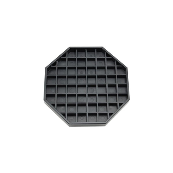 Coffee Countertop Octagon Drip Tray - 6" - Black