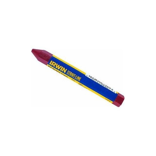 IRWIN Strait-Line Yellow Marking Crayon 12-Pack (Red 66501)