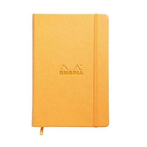 Rhodia Webnotebook Orange 5 1/2 X 8 1/4