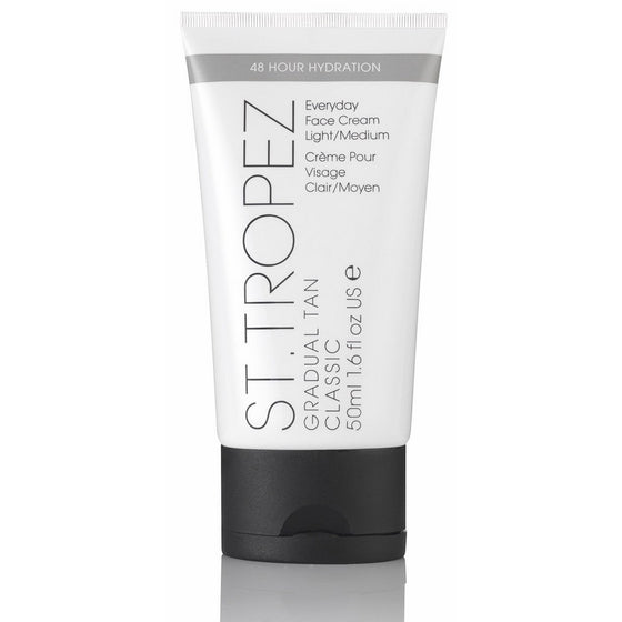 St. Tropez Everyday Gradual Tan for Face, Light/Medium, 50ml 1.6 fl oz