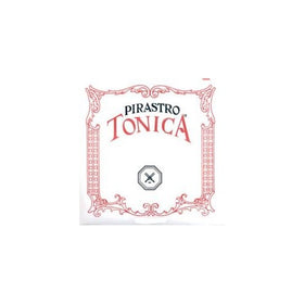Pirastro Tonica 4/4 Violin String Set - Medium Gauge with Ball End E