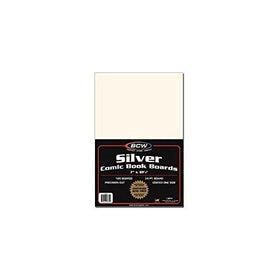 100 Silver Age Size Comic Book Backing Boards Pack