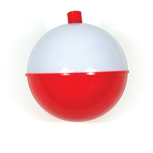 Eagle Claw 07120-004 Snap-on Round, 1 1/2-Inch, 50-Pack, Red/White Bulk