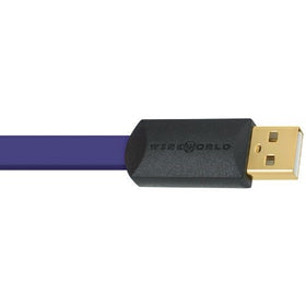 Ultraviolet Usb 2.0 A-B Flat Cable 1 Meter