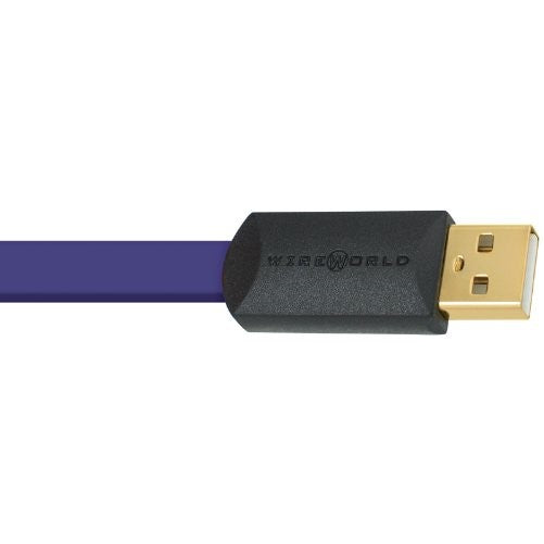 Ultraviolet Usb 2.0 A-B Flat Cable 1 Meter
