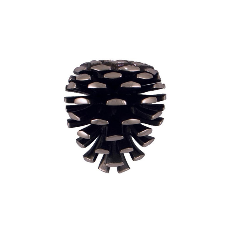 Pinecone Door Knocker - Nickel Silver (Premium Size)