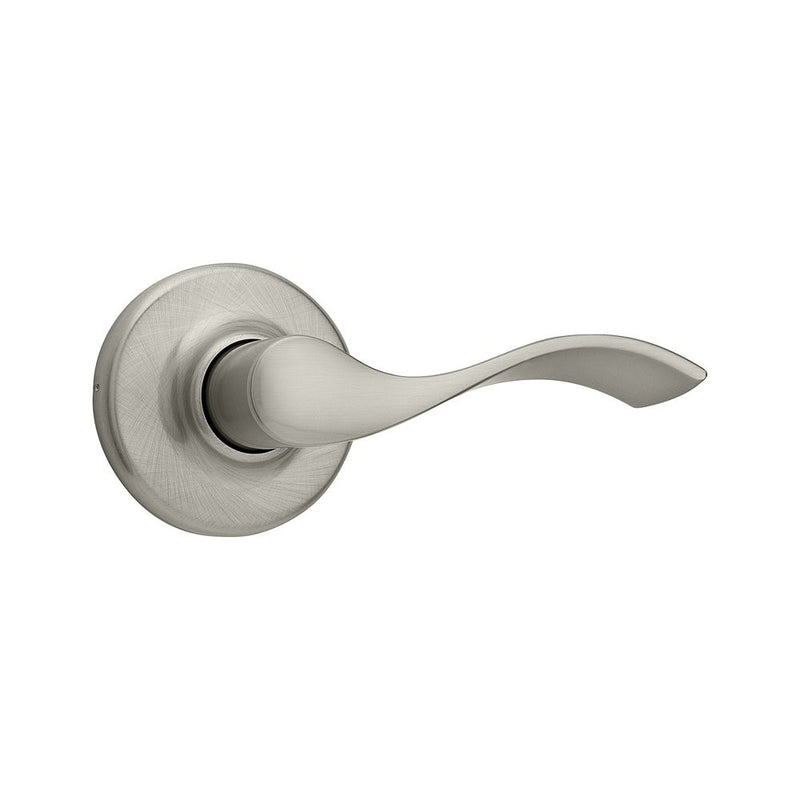 Kwikset Balboa Hall/Closet Lever in Satin Nickel