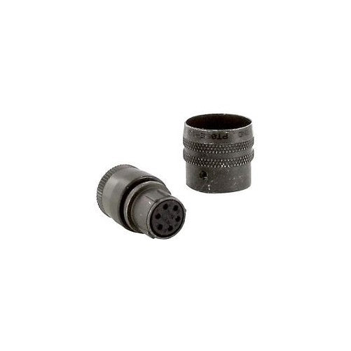 Amphenol Industrial PT06E-10-6S Circular Connector Socket, Environmental Resisting, Bayonet Coupling, Solder Termination, Straight Plug, 10-6 Insert Arrangement, 10 Shell Size, 6 Contacts