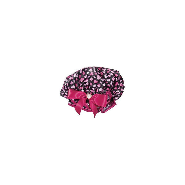 Kingsley Fancy Hearts Shower & Bath Cap