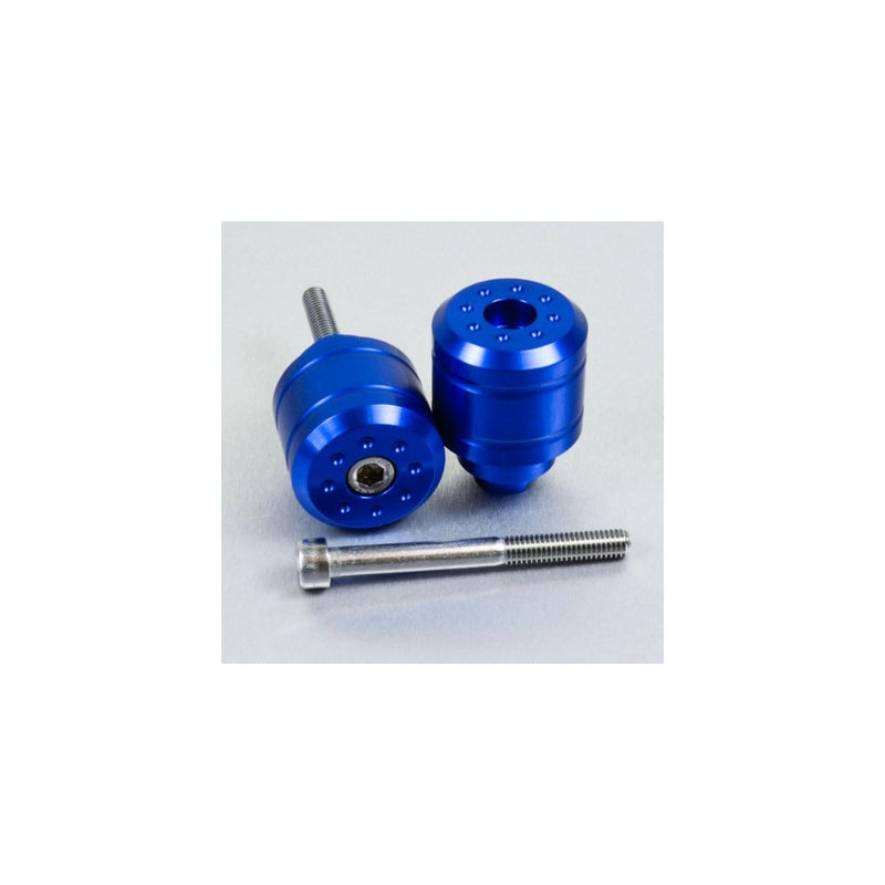 Aluminium Pair Bar Ends Honda 10 Blue
