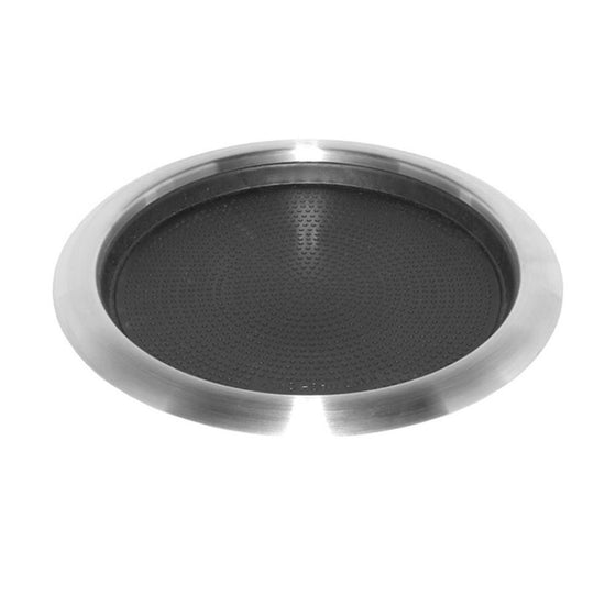 Service Ideas TR119RI Tray, 18/8 Stainless Steel, Removable Insert, 11" x 9"