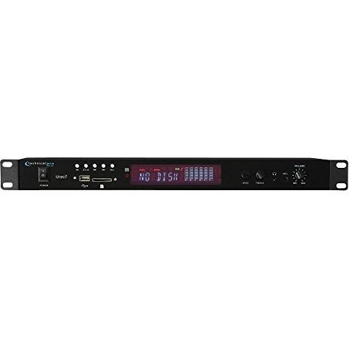 Technical Pro UREC7 Professional Rack Mountable USB/SD Recording Deck