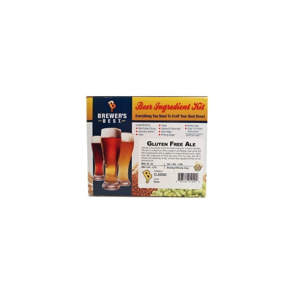 Home Brew Ohio 3909 Brewer's Best Gluten Free Ale Beer Ingredient Kit