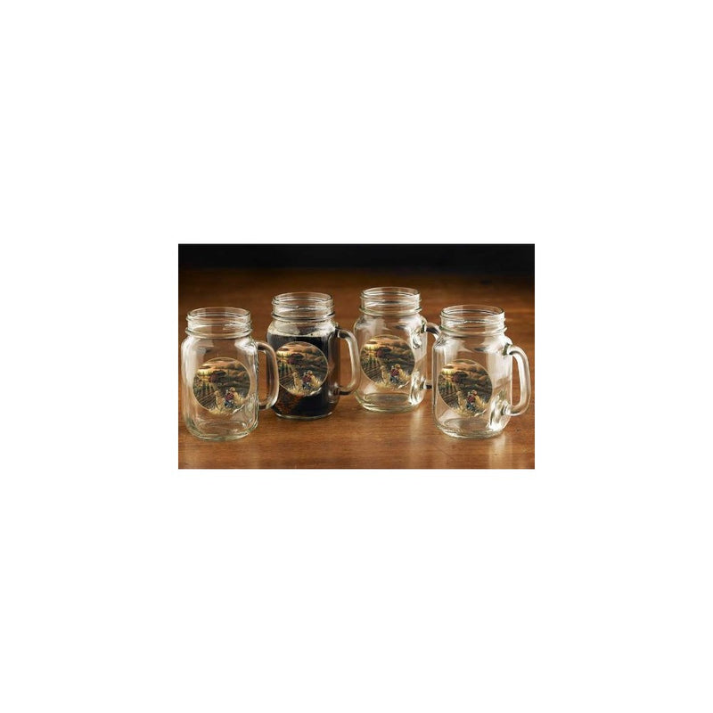 Best Friends Jar Mugs Set of 4 by Terry Redlin