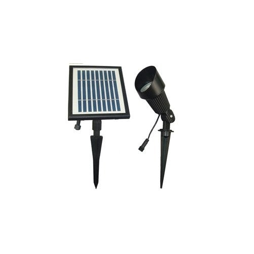 Solar Flag Pole and Spot Light