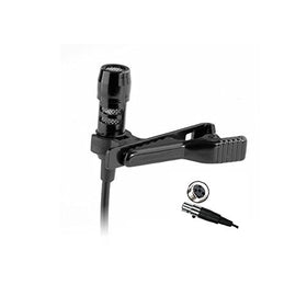 Pro Lavalier Lapel Microphone JK MIC-J 016 Unidirectional Condenser Microphone for Shure Wireless Transmitter