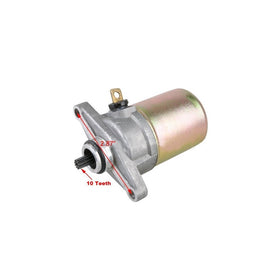 10 Teeth Electric Starter Motor for GY6 50cc Scooter Moped Parts