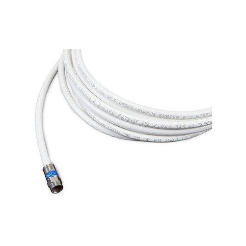 Channel Master 9 Foot RG6 Digital Coaxial Cable with Premium Compression Connectors (White)