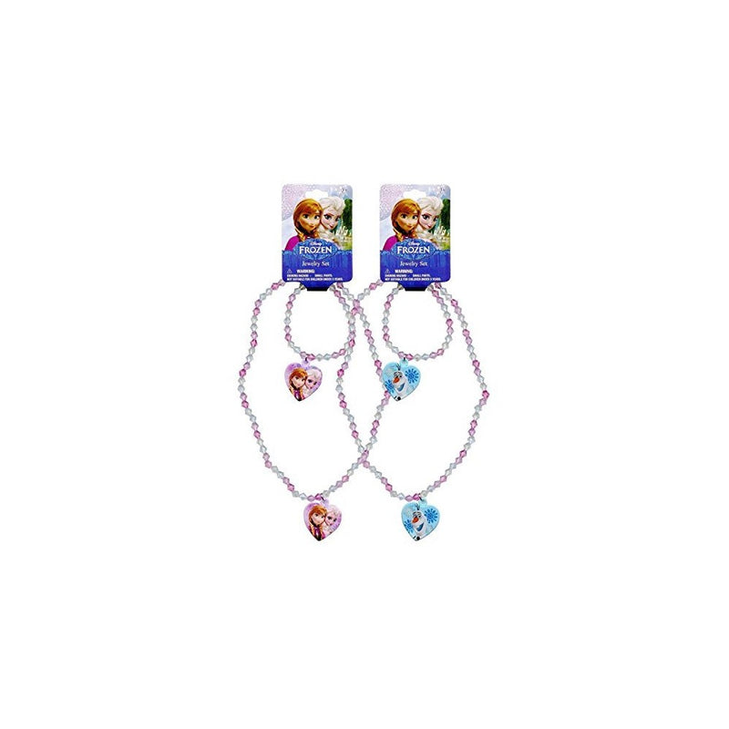 Disney Frozen Necklace & Bracelet Set - 1 Set of the Assortment