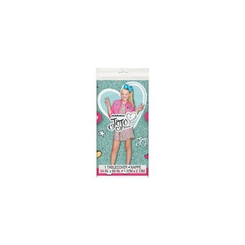 JoJo Siwa Plastic Tablecover 54" x 84"