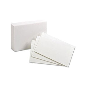 Oxford Blank Index Cards, 3x5-Inch, White, 100 Pack