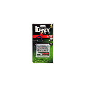 Elmer's Products KG582 Instant Crazy Glue 4-Single Use Tubes, 0.017-Ounce