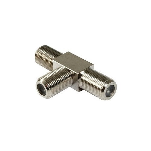 Coaxial T Adapter, F Female / Female / Female