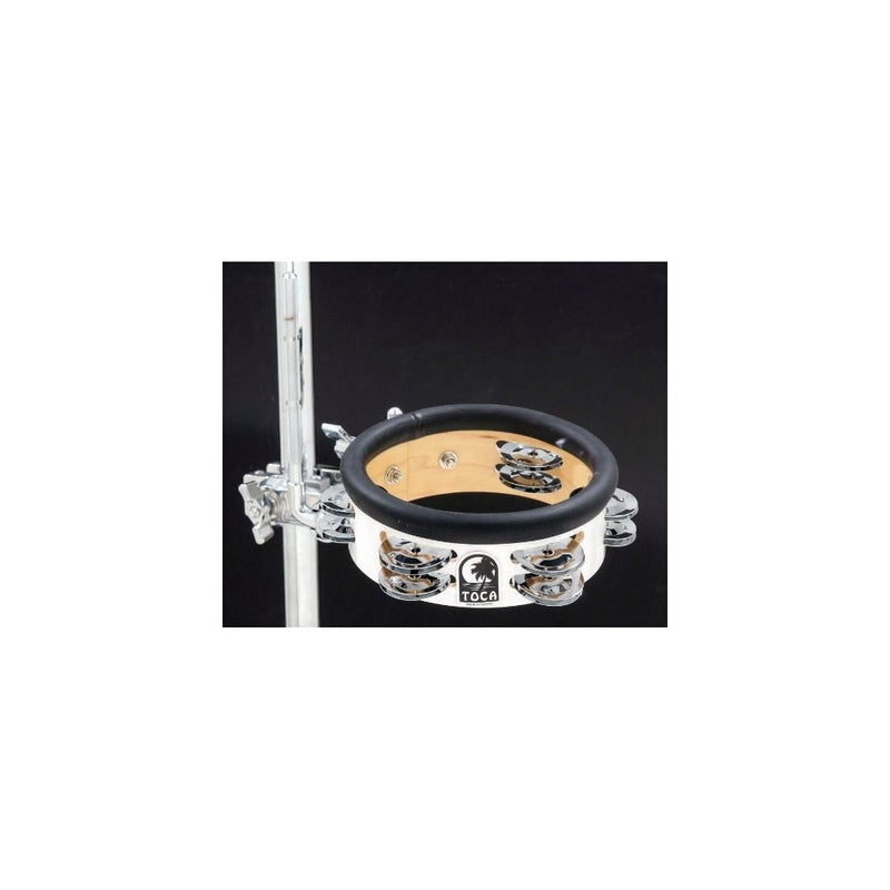 Toca Jingle-Hit Tambourine With Mount 6"