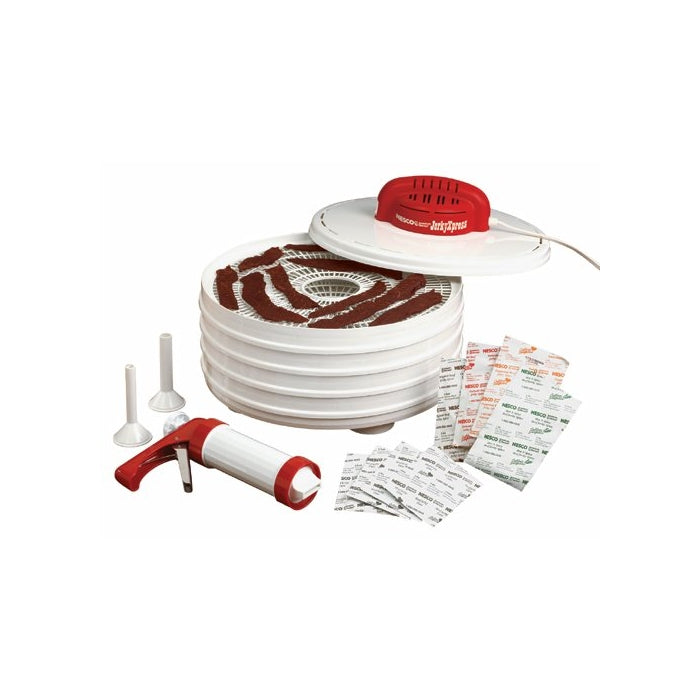 Nesco FD-28JX Jerky Xpress Dehydrator Kit with Jerky Gun - MADE IN USA