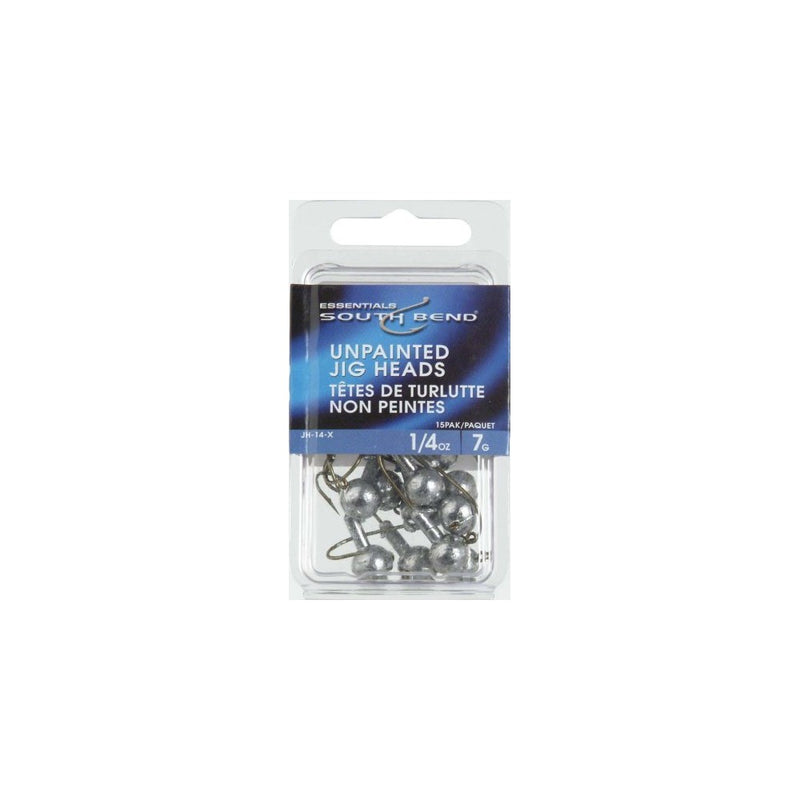 South Bend Unpainted Jig Head 1/4 oz