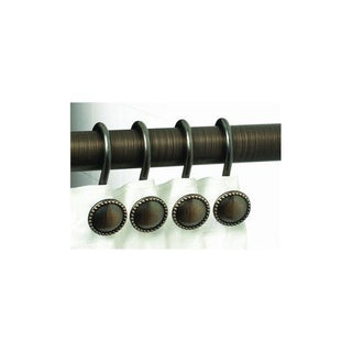 Shower Hooks Finish: Bronze set of 12