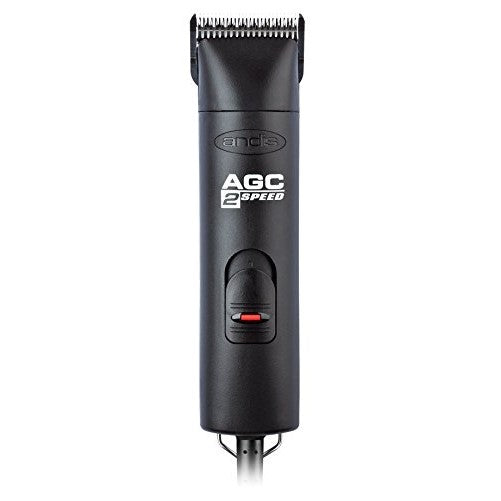 Andis ProClip AGC2 2-Speed Detachable Blade Clipper, Professional Animal Grooming, AGC, Black (22340)