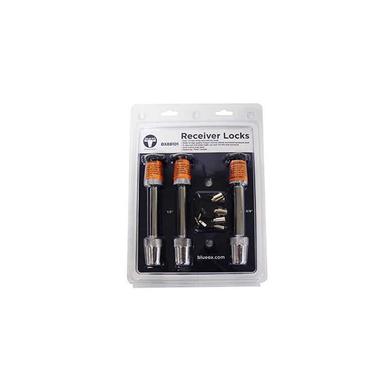 Blue Ox BX88101 two 1/2 locks and one 5/8 Lock Kit