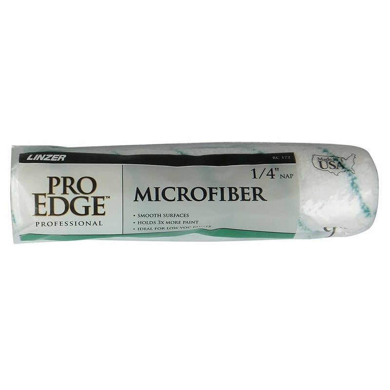 Linzer Products RC-172 Micro Fiber Roller Cover, 1/4-Inch Nap