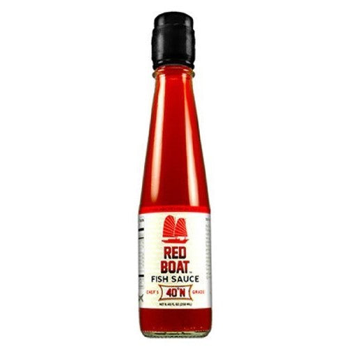 Red Boat Fish Sauce 40° Nitrogen, 8.45 fl oz (Pack of 2)
