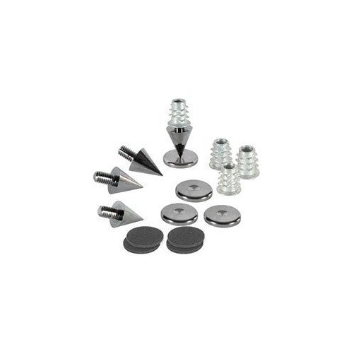 Dayton Audio DSS2-BC Black Chrome Speaker Spike Set 4 Pcs.