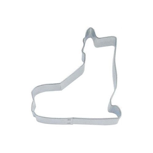R&M Ice Skate 3" Cookie Cutter in Durable, Economical, Tinplated Steel