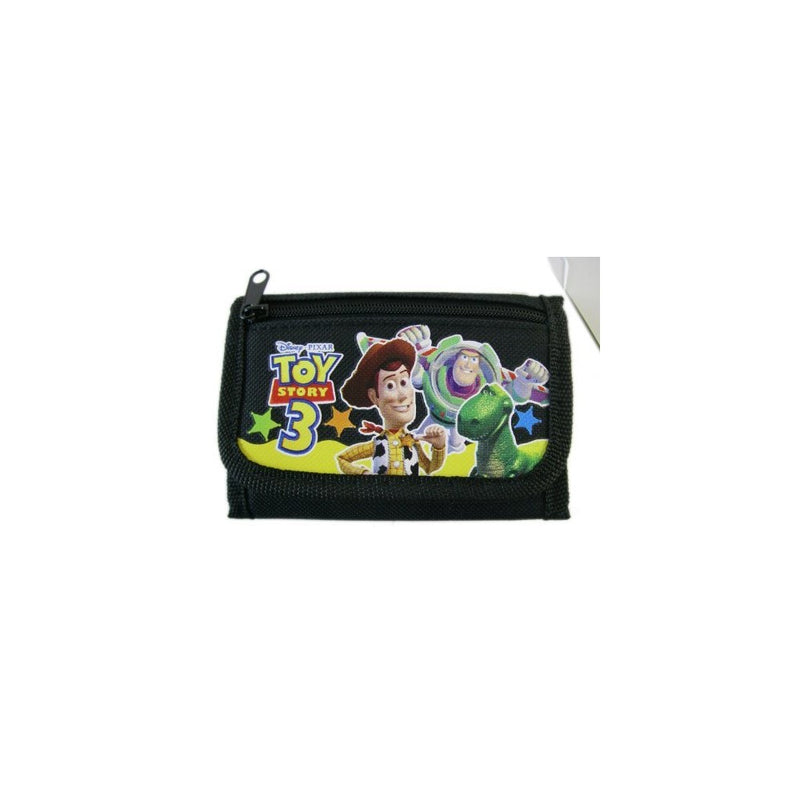 Black Toy Story Trifold Wallet