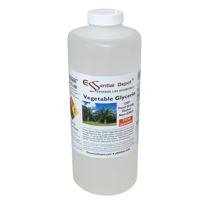 Glycerin Vegetable Kosher USP - 1 Quart (43 oz.)