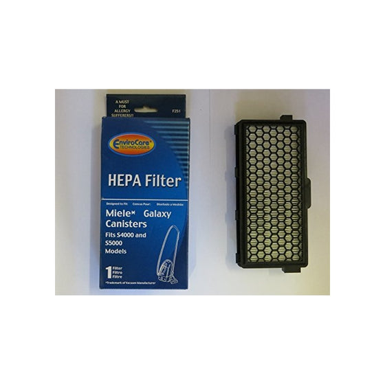 Miele SF-HA 50 Active HEPA filter for Models S4000, S5000, S6000, & S8000