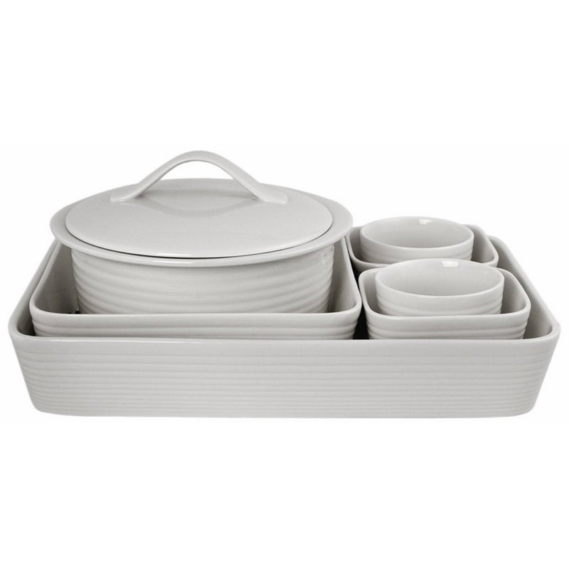 Gordon Ramsay Maze White 7-Piece Bakeware Set