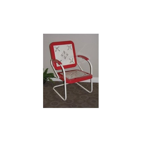 4D Concepts 71540 Metal Retro Chair