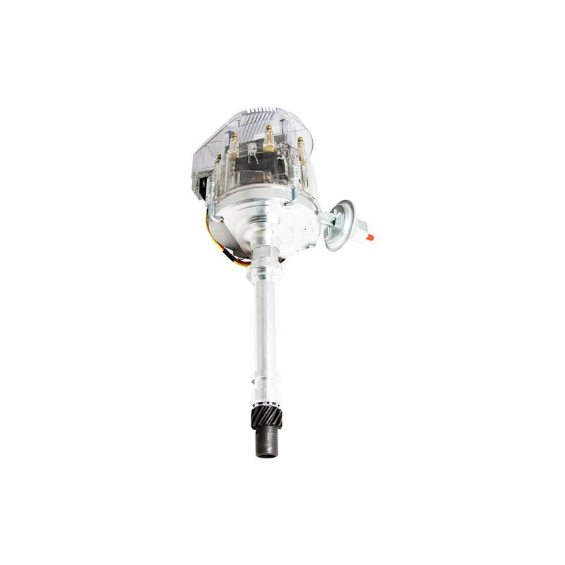Top Street Performance JM6500CL HEI Distributor with Clear Flat-Cover Super Cap (65K Volt Coil)
